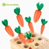 Đồ chơi trồng cà rốt bằng gỗ Goryeo Baby Hàn Quốc