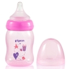 Bình sữa cổ rộng Pigeon PP Plus họa tiết xanh/hồng - Timikid Store