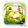 Đồ chơi ghép hình gà bằng gỗ Goryeo Baby - Timikid Store