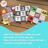 Tranh Vải Tummy Time Kích Thích Thị Giác Cho Bé Phát Triển Não Bộ