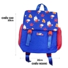 Balo mềm Wolfoo màu xanh cho bé - Timikid Store