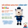 Gấu Bông Wolfoo Cảnh Sát Size 50cm (Bản Giới Hạn Màu Xanh Dương)