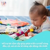 Tranh Vải Tummy Time Kích Thích Thị Giác Cho Bé Phát Triển Não Bộ