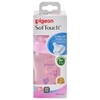 Bình sữa cổ rộng Pigeon PP Plus họa tiết xanh/hồng - Timikid Store