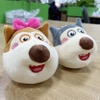 Móc khóa hình thú nhồi bông Wolfoo và Lucy - Timikid Store