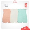 Set 3 bodysuit Bamboo Wow by Oeteo cho bé gái Size 3-18m