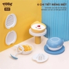 Bộ dụng cụ chế biến đồ ăn dặm Tobé (set 6 chi tiết) - Timikid Store