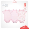 Combo 3 Bộ BodySuit Wow By OETEO Size 3-18M - Body Cho Bé