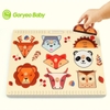 Bộ ghép hình nhiều chủ đề bằng gỗ Goryeo Baby - Timikid Store