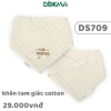 Yếm Tam Giác Cotton Cài Khuy Dokma
