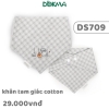 Yếm Tam Giác Cotton Cài Khuy Dokma