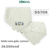 Yếm Tam Giác Cotton Cài Khuy Dokma