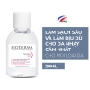 Dung dịch tẩy trang Micellar Bioderma Sensibio H2O 20ml