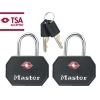 Ổ khóa Vali  màu MASTER 20mm 4681TBLR MASTERKEY bộ 2 cái  - chìa răng