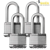 Ổ khóa MASTER LOCK M1XQLF Thép Bộ 4 Cái Thân Rộng 50mm