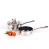 Bộ nồi chảo Inox 3 lớp đúc liền Khối Kalpen Baby BB14