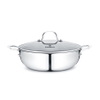 Chảo Inox Không Chống Dính Đúc Liền Nguyên Khối Kalpen Size 30cm