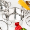 Nồi inox cao cấp 5 đáy Kalpen Glanzer