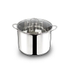 Nồi luộc gà Inox cao cấp 5 đáy Kalpen Lermat 30cm