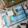 Album ảnh dán Blue Pastel