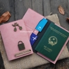 Bọc hộ chiếu passport cover khắc tên theo yêu cầu