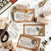 Con dấu mộc gỗ trang trí handmade - Dictionary Stamp