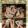 Vintage Mini Poker trang trí sổ, scb, thiệp handmade