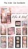Sticker Film Vintage - hồng pastel