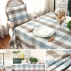 Vải kẻ sọc caro Blue Patel