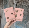Ví đựng hộ chiếu hồng pastel