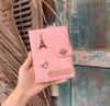 Ví Passport Cover hồng pastel dễ thương cho nữ