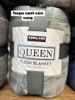 Chăn mền lông cừu Kirkland Plush Blanket Queen (248 x 233 cm)
