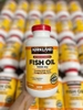 Viên Uống Dầu Cá Hỗ Trợ Tim Mạch Kirkland Signature Fish Oil 1000mg Mỹ 400 viên