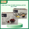 Bộ 6 chén Thuỷ Tinh Cổ Điển Fortessa Jupiter - Đa Năng, Sang Trọng