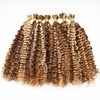 Remy Hair Bulk Curly Mixed color Item code: ZNBUI013