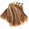 Remy Hair Bulk Curly Mixed color Item code: ZNBUI013