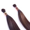 Remy Hair Bulk Natural Straight Brown Item code: ZNBUI006