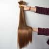 Remy Hair Bulk Natural Straight Brown Item code: ZNBUI007