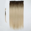 Clip-in Hair extensions Double drawn Ombre color