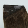 Clip-in Hair extensions Double drawn Brown color