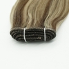Flat Weft Hair Double drawn Piano color