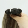 Flat Weft Hair Double drawn Piano color