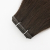 Flat Weft Hair Double drawn Natural color