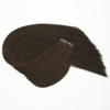 Flat Weft Hair Double drawn Natural color