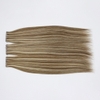 Flat Weft Hair Double drawn Piano Brown Hightlight Item code: ZNFWE0001