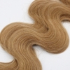 Handtied Weft Hair Double drawn Light Brown Body Wavy Item code: ZNHT0001b