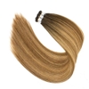 Handtied Weft Hair Double drawn Balayage Item code: ZNHT0001c
