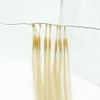 I Tip Hair With Cotton thread Double drawn Light blonde