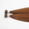 Flexible tip Hair Double Drawn Brown Red Item code: ZNFK0001a