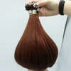 Nano tip Hair Double Drawn Brown Red